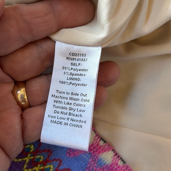 TCEC Multicolored Mini Dress NWT - Picture 11 of 11